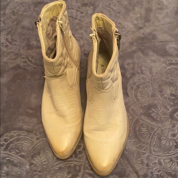 Tan Cowboy Ankle boots - Picture 3 of 3